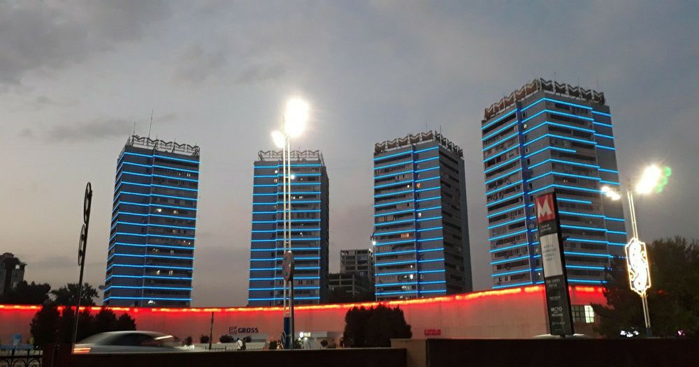 Центр Ташкента метро Хамид Алимджан Московские высотки Ц1 Ц2 Дархан