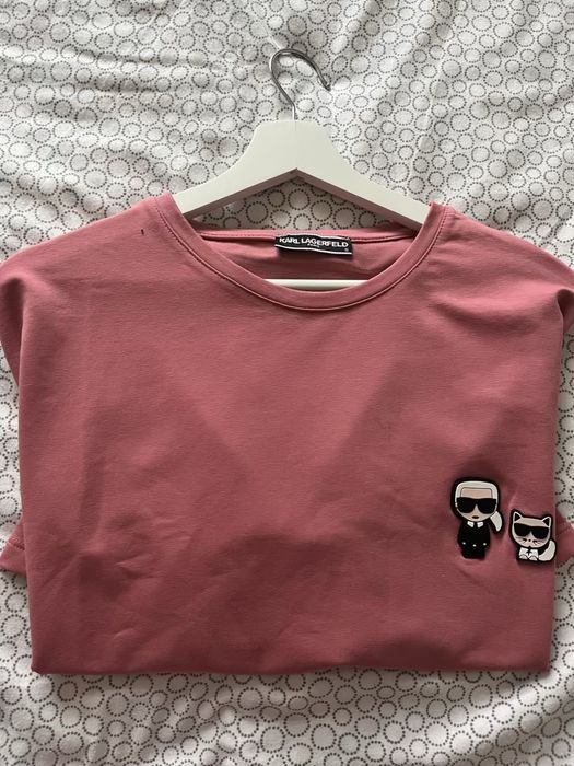 Рокля тениска Karl Lagerfeld