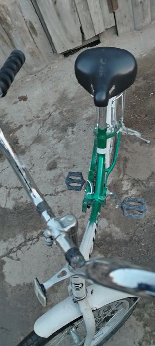 Кама велосипед зеленый