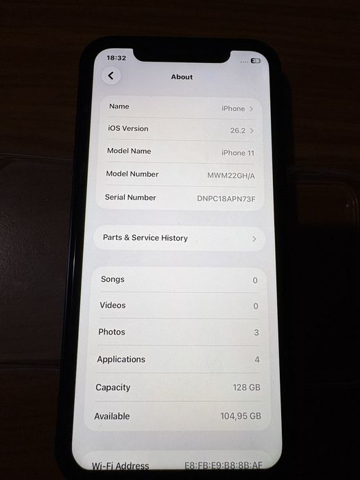 Iphone 11 128Gb в корпус 17 Pro Deep Blue