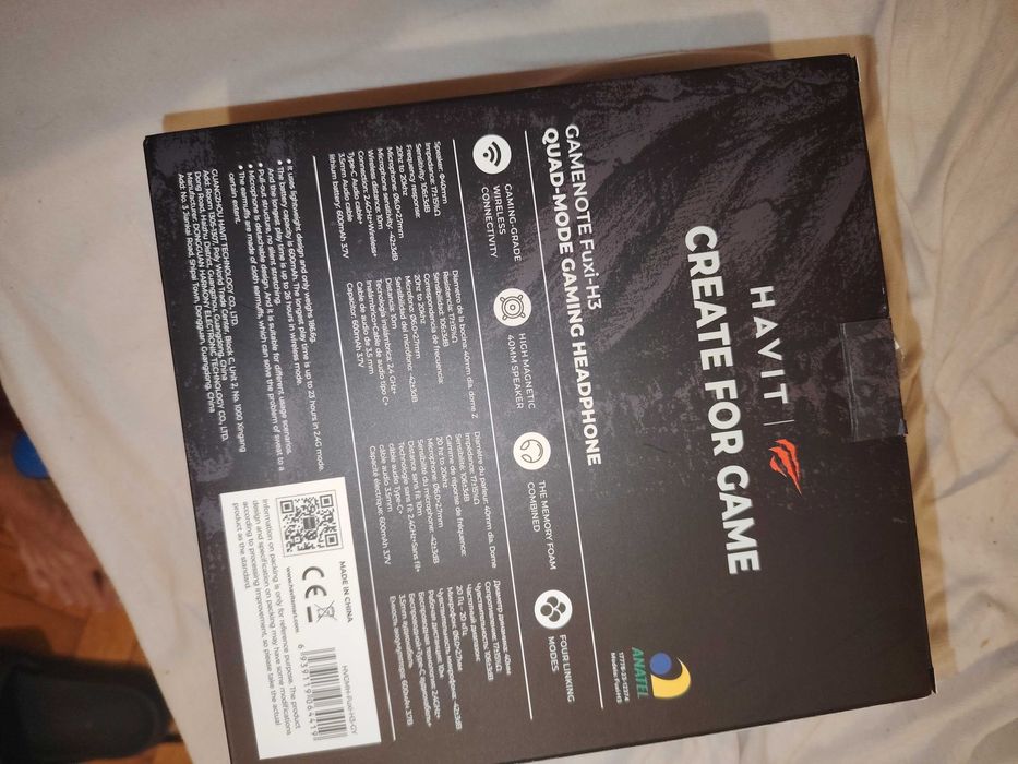 Casti Wireless Gaming Fuxi-H3