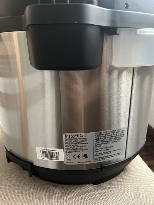 Комбиниран Мултикукър Instant pot duo crisp+ Air fryer