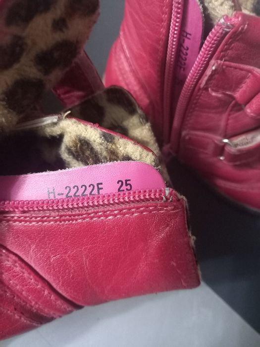 Сапожки  для девочки 25 р