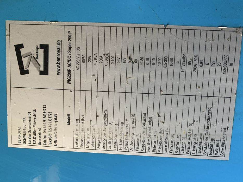 Аргонов апарат Ac-Dc