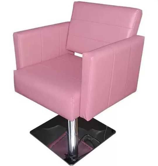Фризьорски стол M788, розов