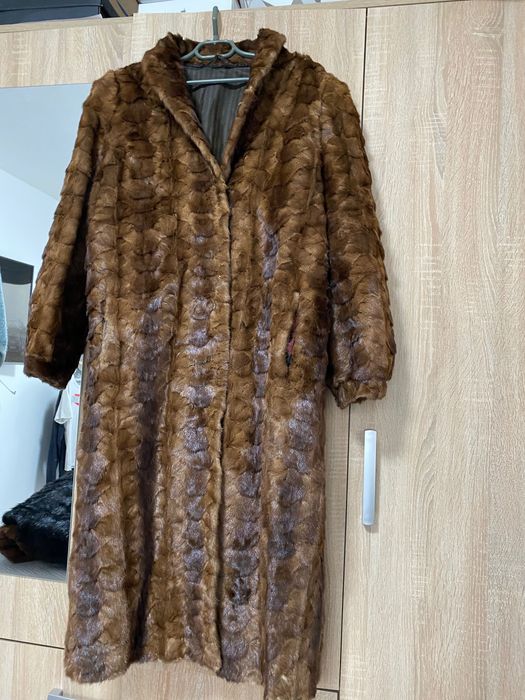 Дамски зимни палта от естествен косъм