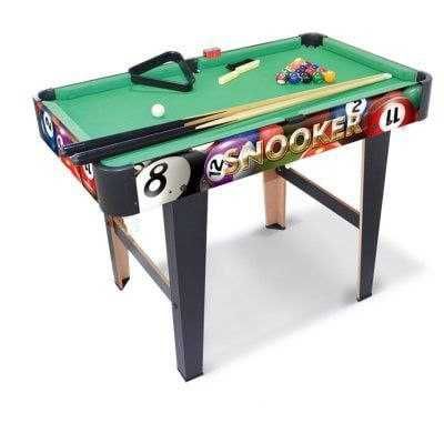 Детский напольный бильярд Игровой стол 2 кия шары треугольник