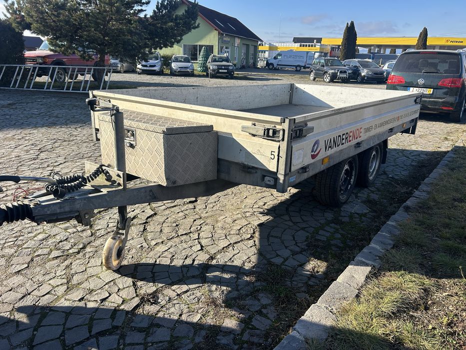 Remorca olandeza Hapert de 2 t