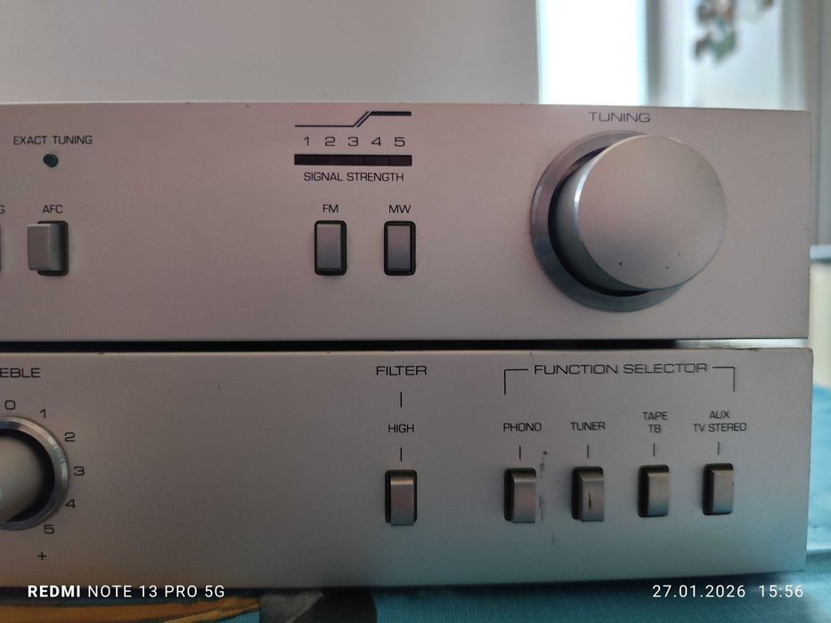 Усилитель и тюнер Telefunken RA 100 и RT100