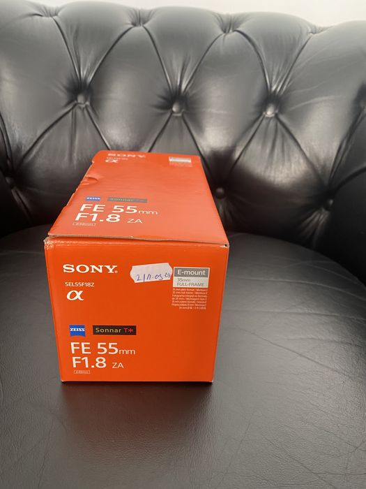 Obiectiv Sony, SEL55F18Z, FE 55 mm, F1.8 ZA, Nou sigilat