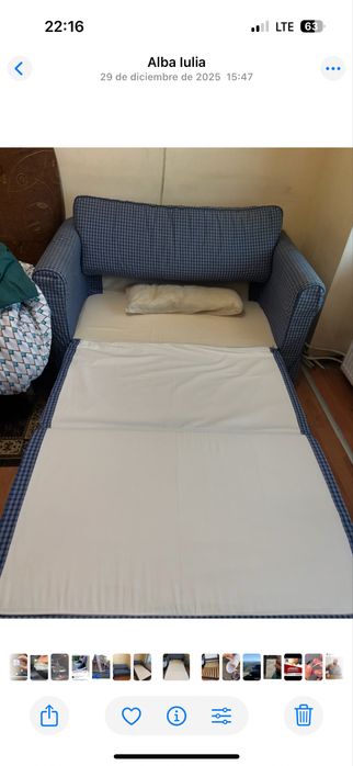 Canapea care se face pat