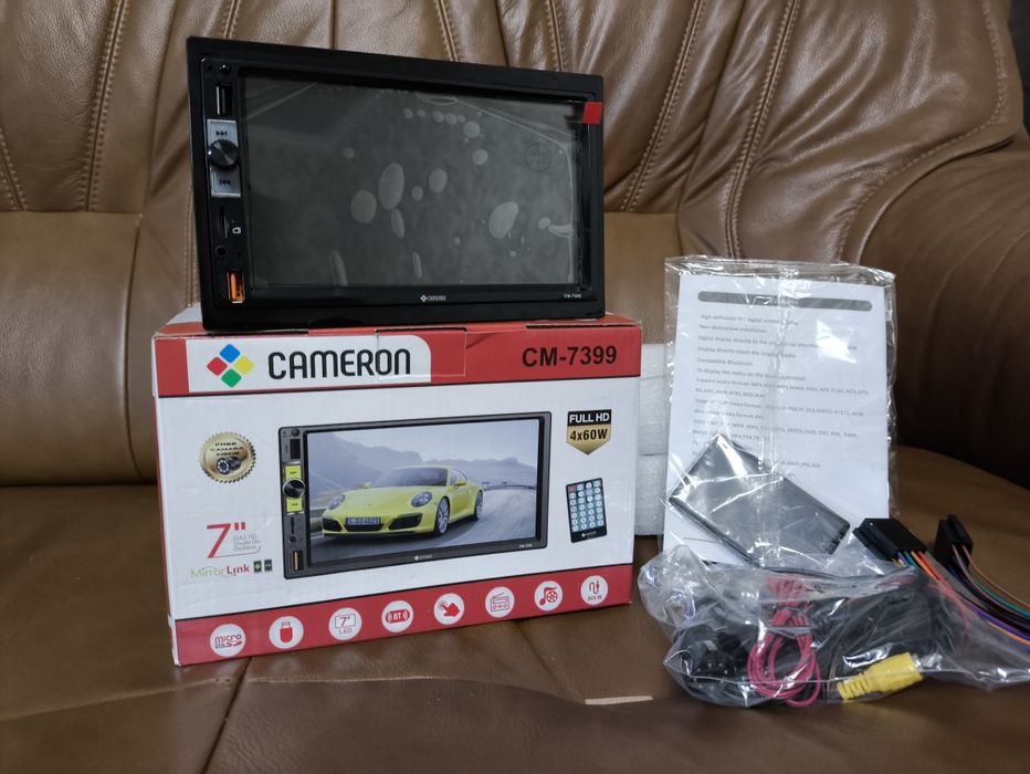 Автомагнитола Cameron. 1DIN. 7 дюймов. Новый.
