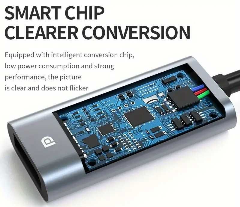 Адаптер USB 3.1 (Type-C) к DP 8К