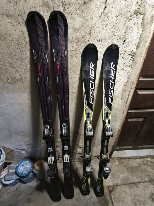 Ски Fischer и Atomic и ски обувки