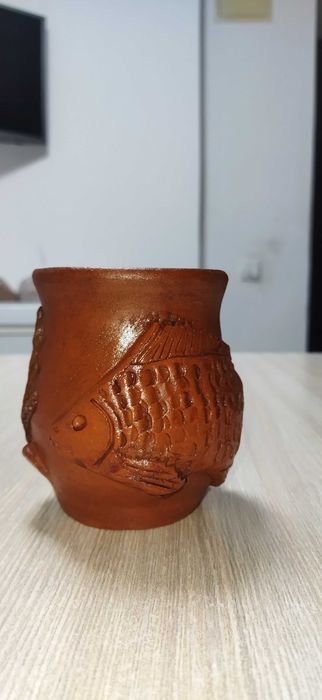 кружка карп. керамика