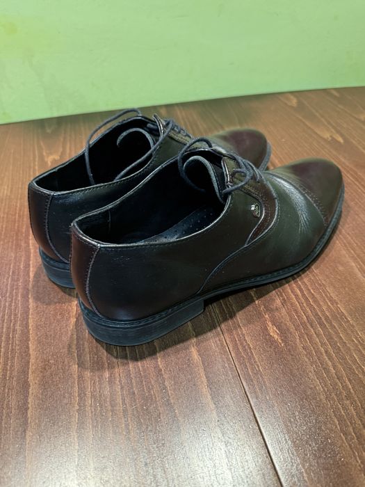 Официални мъжки кожени обувки