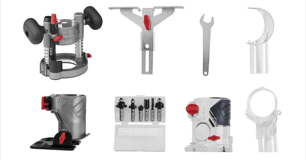 Parkside performance freza pe baterie 20V mașina frezat imbinari canal