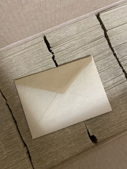 Крафт конверты 1000 шт 11,4*16,2см