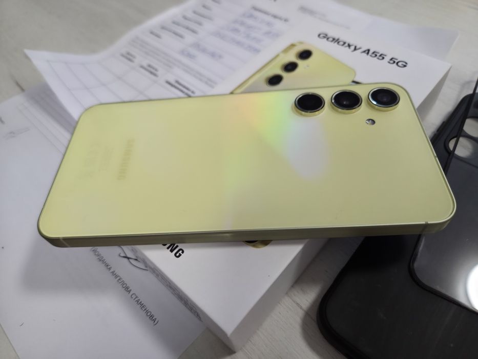 Като нов Samsung galaxy A55 128gb