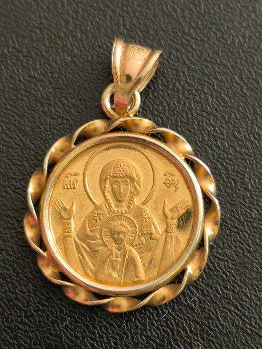 20 златни лева Света Богородица и Младенеца