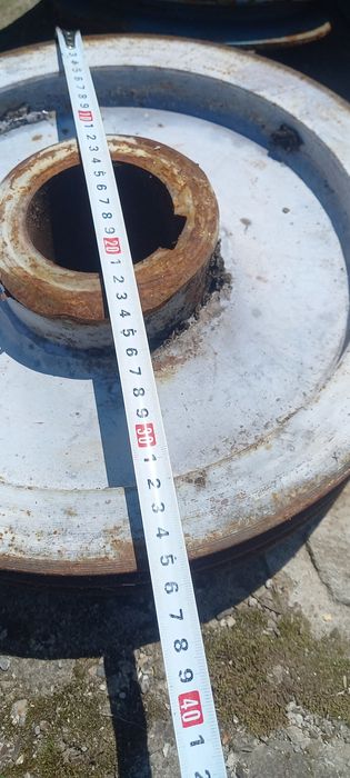 fulie diametru 350 mm 2 canale curea 22 mm