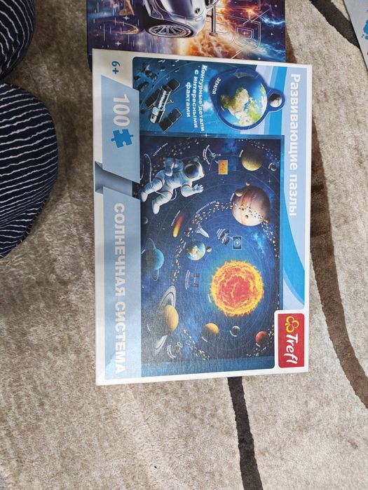 Набор развивающих игр и пазлов (комплектом