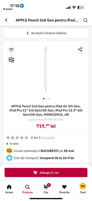 Apple pencil 2-nd generation