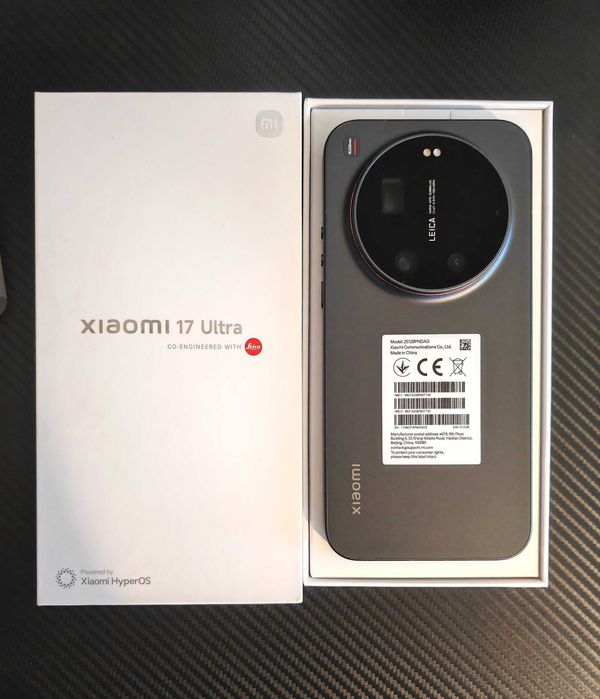 Нов Xiaomi 17 Ultra 16/512GB с 3г. Гаранция