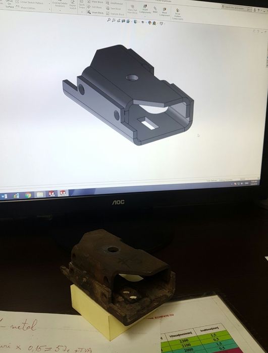 Desen - Proiect in Autocad-Solidworks 2D/3D