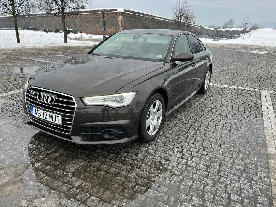 Vand Audi A6 Limoisine Ultra S-line 190 CP Culoare deosebită maro