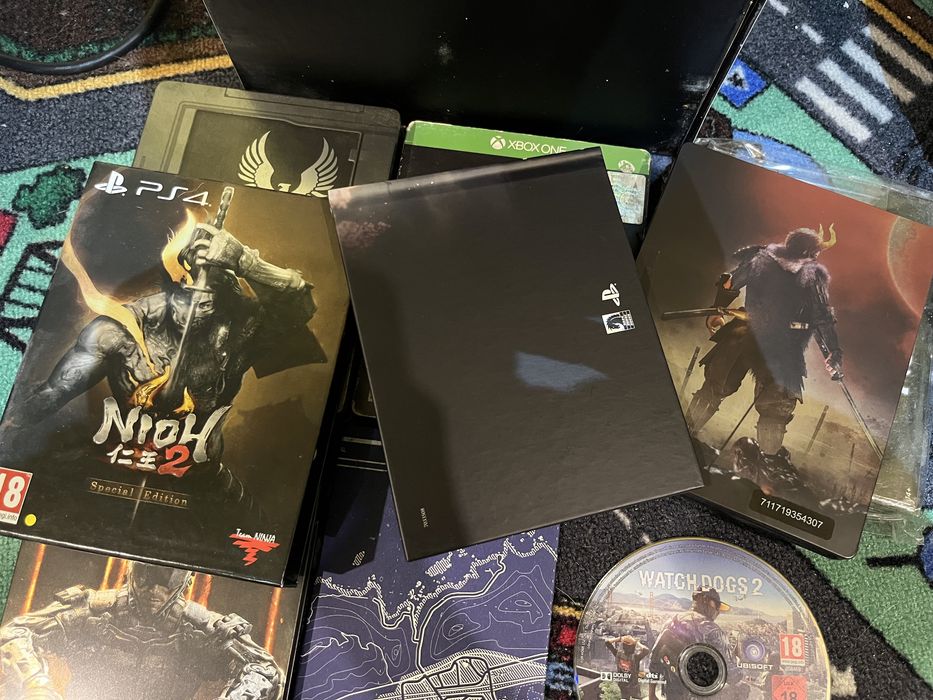 Call of Duty Ghosts Prestige Edition Nioh 2 Steelbook PS3 4 Xbox