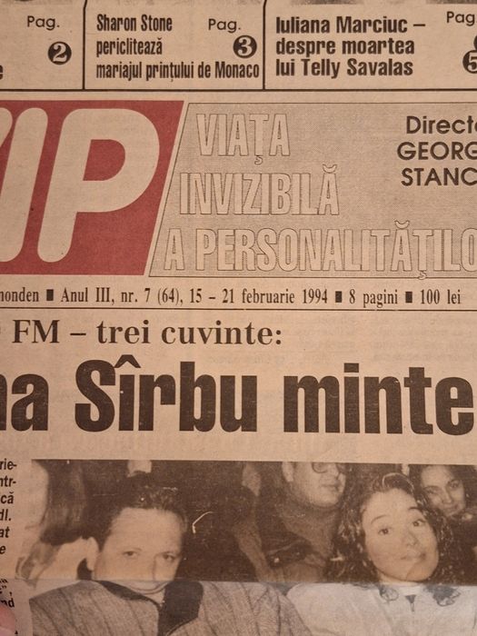 Ziare vechi Romanesti 1994