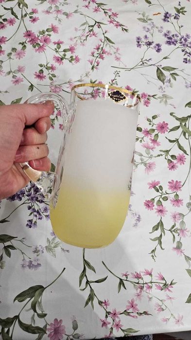 ваза прага богемское стекло