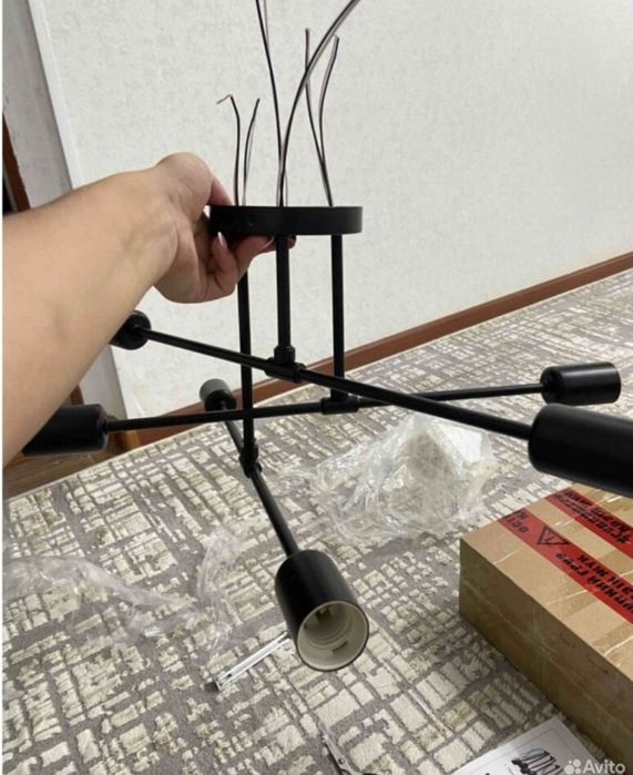 Люстра новая в стиле ЛОФТ