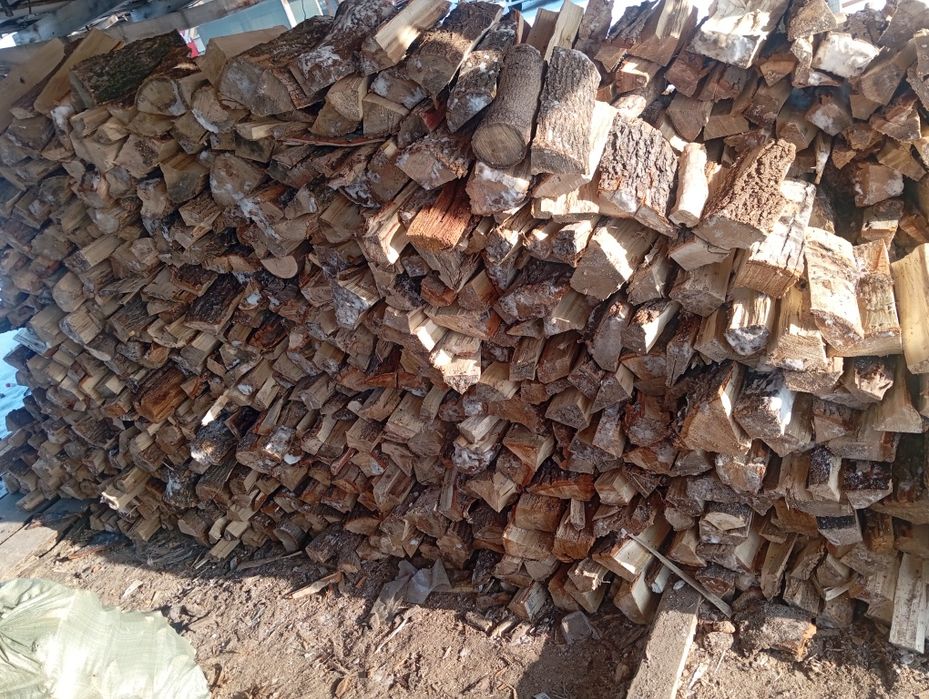 Дрова продам кубами мешками