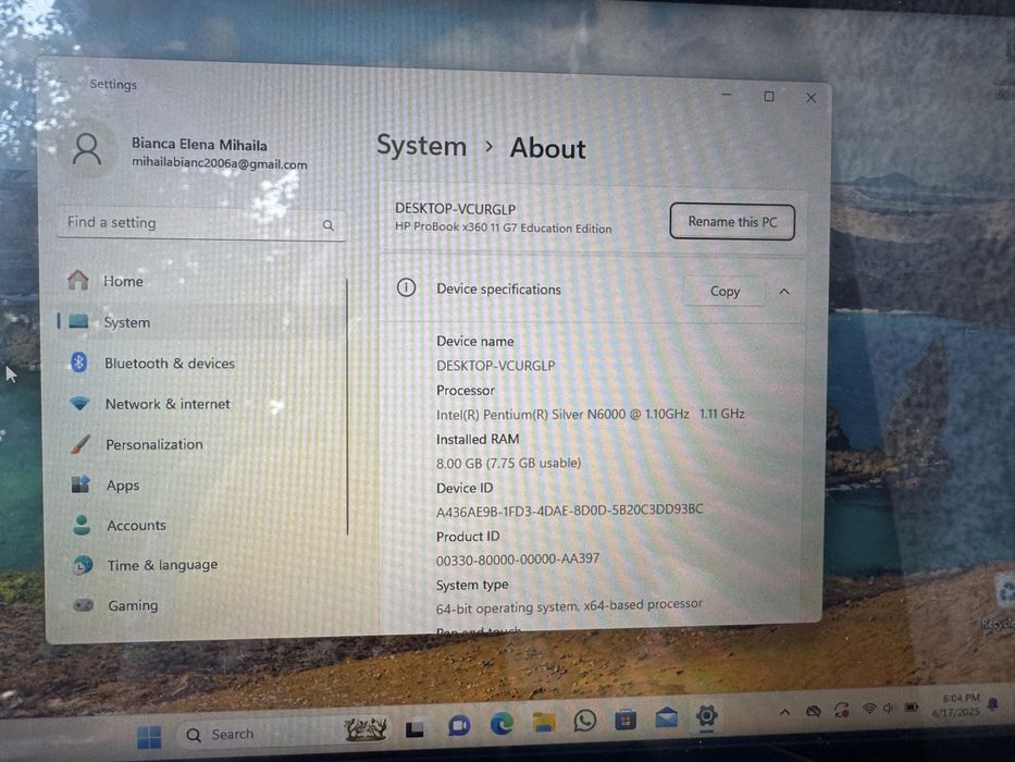 HP EliteBook Touchscreen HSN-140C 13”