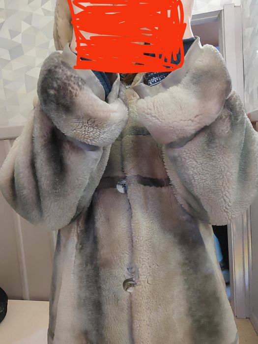 Шуба мутон. ( Цегейка)                                               .