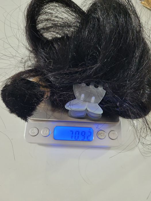 Coadă păr natural,nevopsit