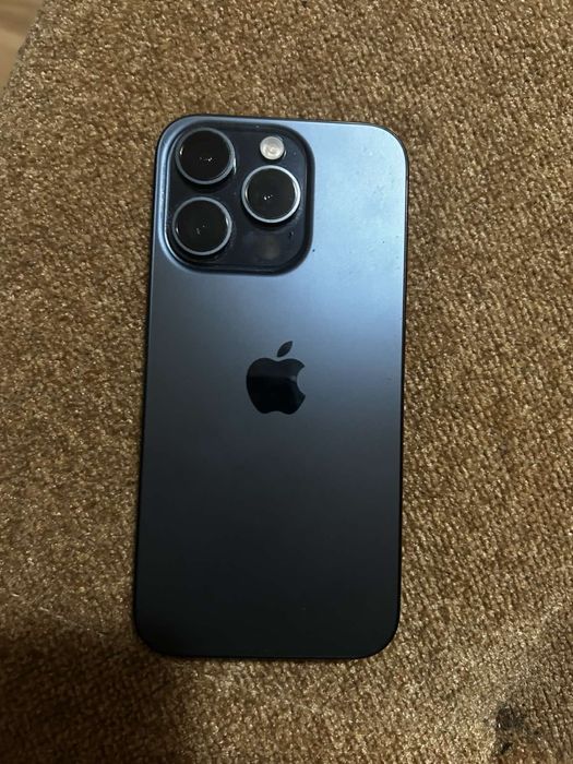 iPhone 15 Pro Blue titanium