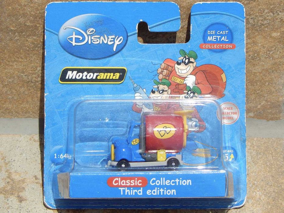Macheta Beagle Boys Van Uncle Scrooge Enemies Disney Motorama 1:64