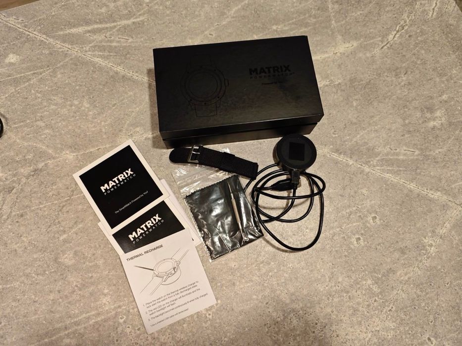 MATRIX Power Watch часовник, БЕЗ нужда от зареждане