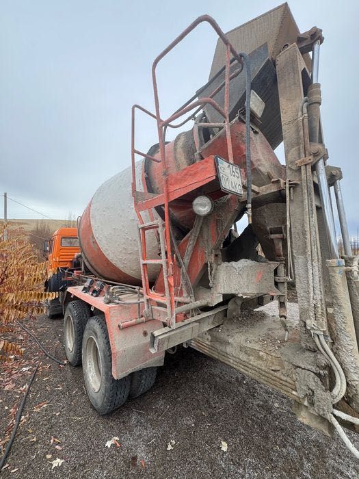 Камаз миксер с самозавгрузкой