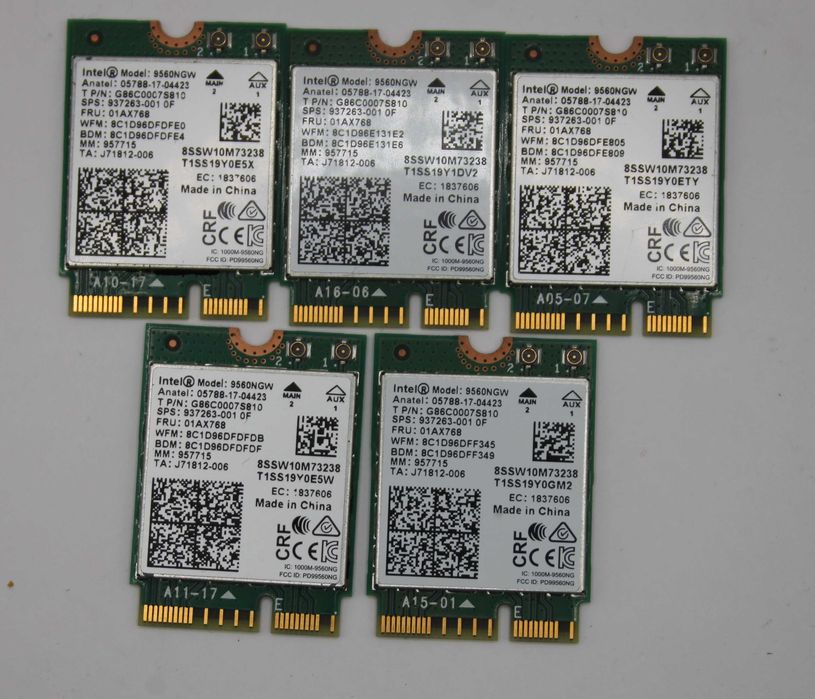 Intel Wireless-AC 9560 WiFi + Bluetooth