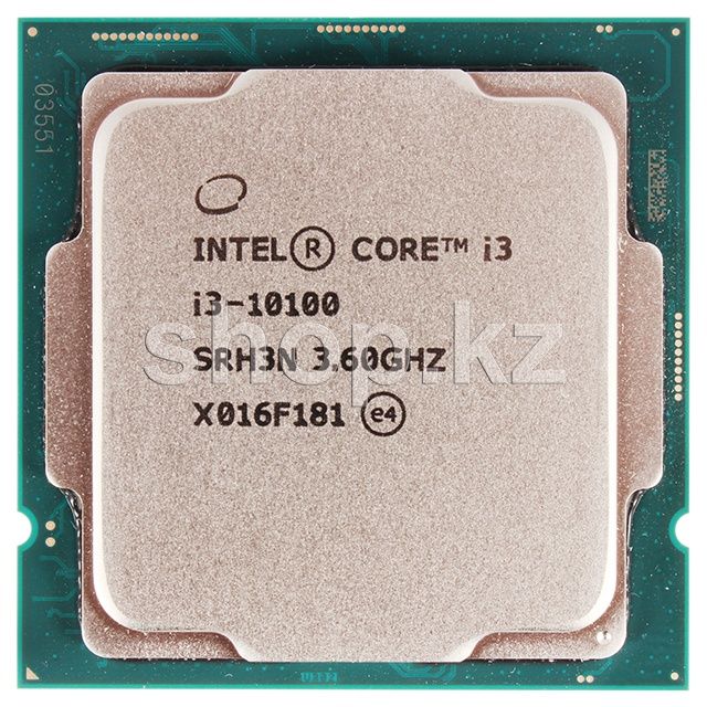 Процессор Intel Core i3 10100, LGA1200, OEM