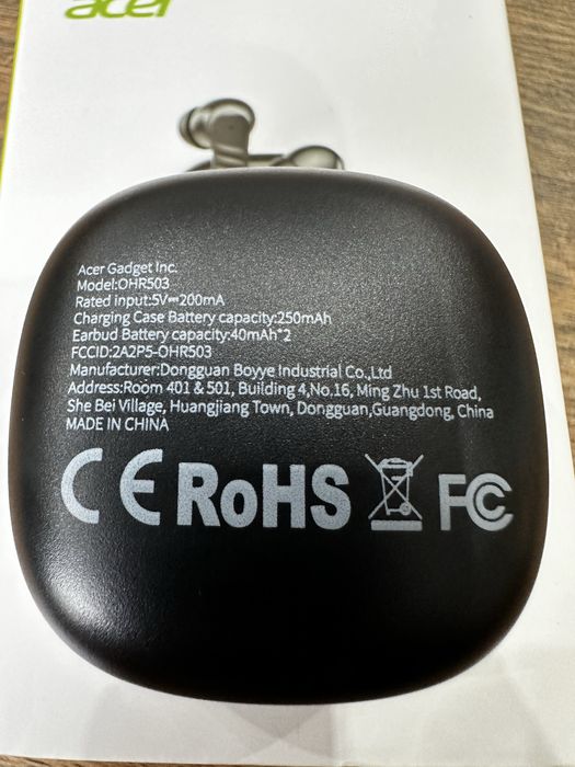 Безжични слушалки  Acer