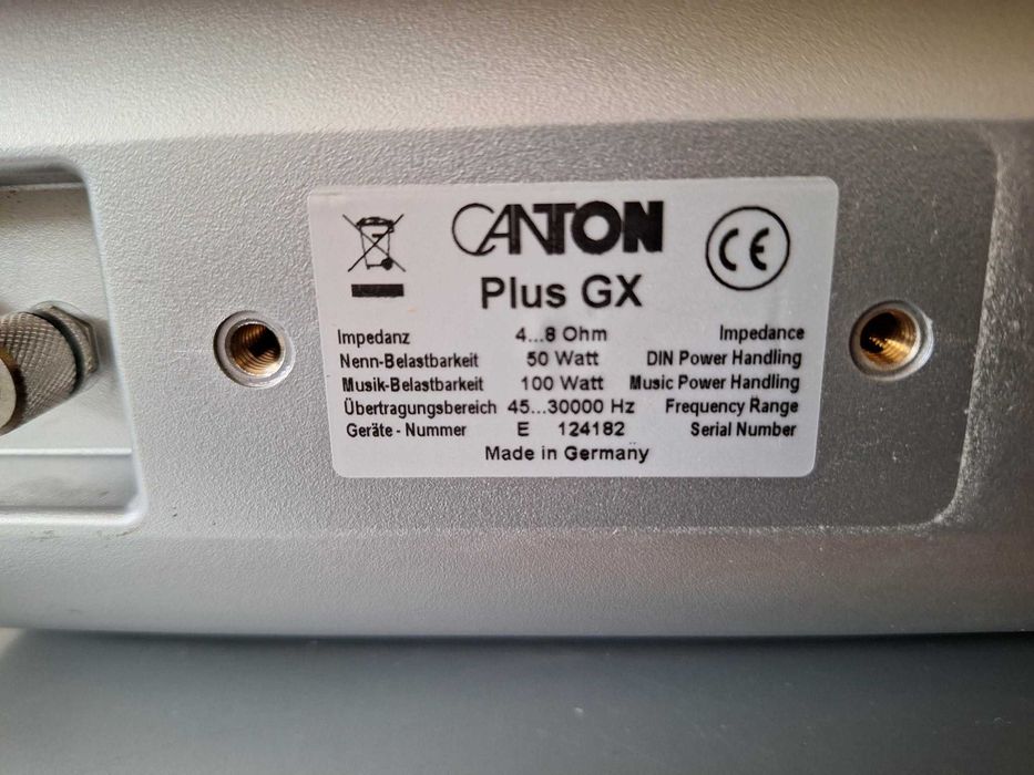 Canton Plus GX + център Canton Plus 100
