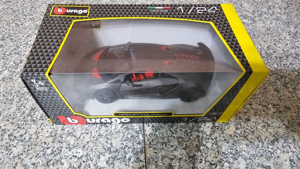 BBURAGO: 1:24 Lamborghini Sesto Elemento коллекционная модель НОВАЯ