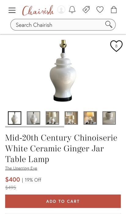 Lampă americană de masă