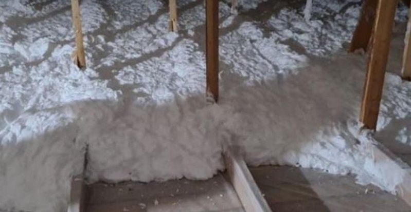 Утепление крыши стен мансард