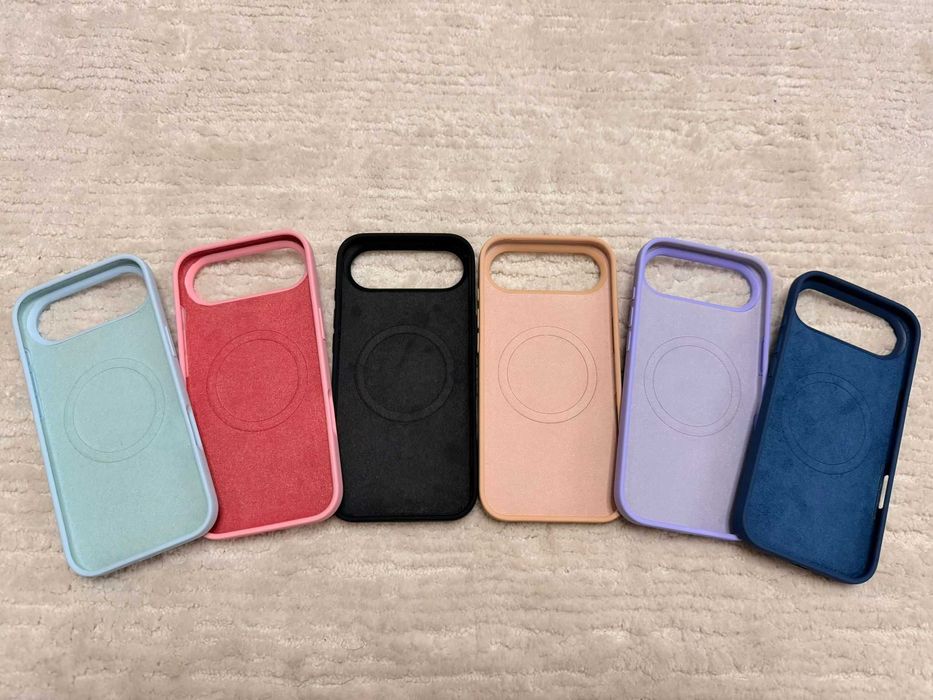 Husă iPhone 17 Air MagSafe – silicon mat, slim & elegant